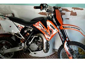 motocicleta KTM 2011 85c.c Foto