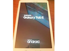 Tablet Samsung Galaxy TAB E Foto