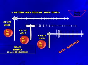 Antenas que mejoran tu señal de telefono celular