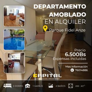 Departamento amoblado en alquiler Foto