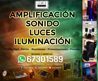 Amplificación y Sonido en La Paz. Foto