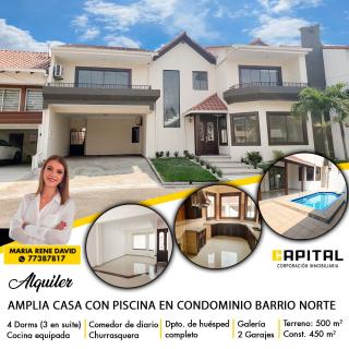 AMPLIA CASA EN ALQUILER - CONDOMINIO BAR Foto