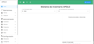 Sistema de inventario APOLO Foto