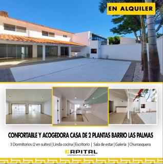 Casa en alquiler en barrio Las Palmas Foto