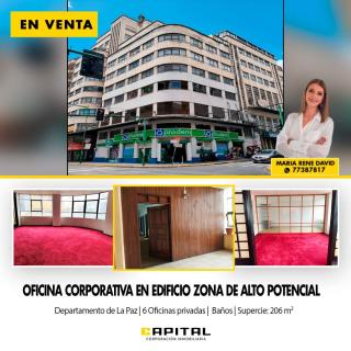 EN VENTA OFICINA CORPORATIVA EN LA PAZ Foto