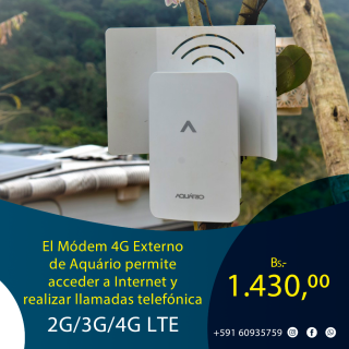 AQUARIO AMPLIFICADOR 2G,3G,4G LTE INTERN Foto