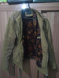 CHAMARRA BEIGE TALLA L Foto