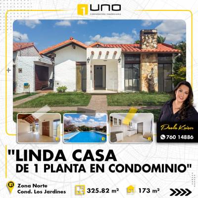 Casa en venta de 1 piso en Condominio Foto