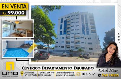 Departamento en venta Zona Norte Foto