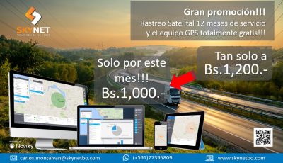 Promoción imperdible - Rastreo Satelital Foto