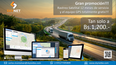 Rastreo Satelital, Promoción este mes!!! Foto