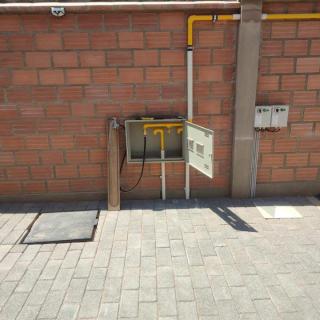 Instalación de gas domiciliario Foto