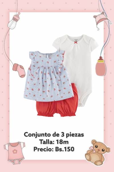 Ropita Carter’s nueva para niñas Foto