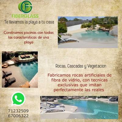 REALIZAMOS LINDAS PISCINAS TIPO PLAYA EN BOLIVIA Foto