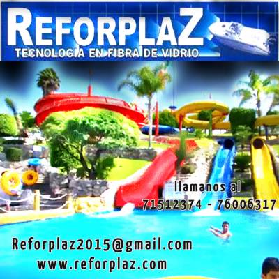 BALNEARIO ACUATIVCO- EN FIBRA DE VIDRIO Foto