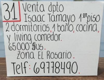 VENTA DEPARTAMENTO Foto