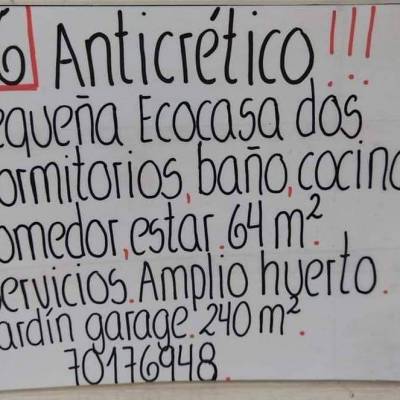 ANTICRÉTICO ECO CASA Foto