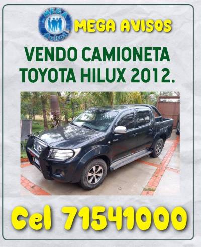 VENDO CAMIONETA TOYOTA Foto