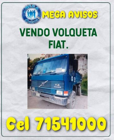VENDO VOLQUETA FIAT Foto
