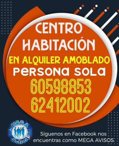 CENTRO HABITACION EN ALQUILER Foto