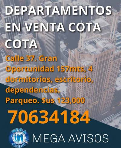 DEPARTAMENTOS EN VENTA Foto