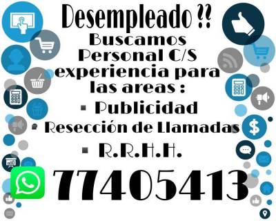oferta laboral Foto