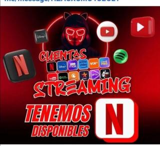 cuentas streaming Foto