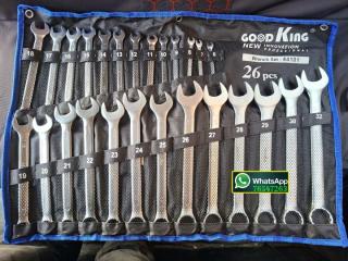 LLAVES MIXTAS MILIMÉTRICAS 26 PIEZAS Foto