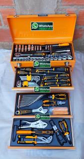 MALETA METÁLICA DE HERRAMIENTAS INGCO Foto