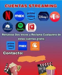 cuentas streaming Foto
