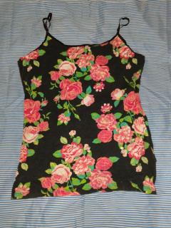 Blusa floral talla L Foto
