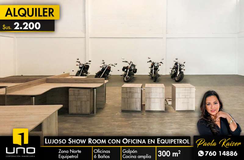 GALPON ALMACEN EN ALQUILER ZONA EQUIPETROL Foto