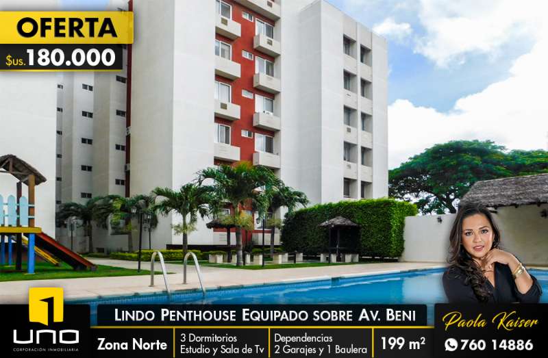 PENTHOUSE EN VENTA ZONA NORTE Foto