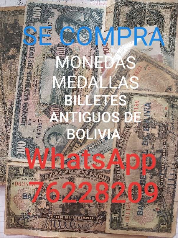 SE COMPRA MONEDAS MEDALLAS Y BILLETES ANTIGUOS Foto