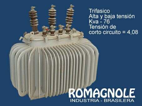 Transformador Trifasico de romagnole Foto