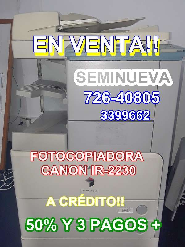 VENTA FOTOCOPIADORA SEMINUEVA - CANON IR-2230! Foto